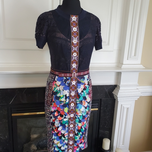 Byron Lars Dresses & Skirts - BYRO LARS Multi Pattern Colored Dress